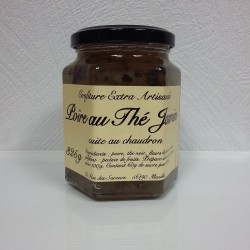 Confiture-Poire au thé noir -Jasmin-325g-La Flot des Saveurs