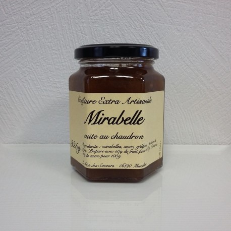 Confiture à la Mirabelle-325g-Le Flot des Saveurs