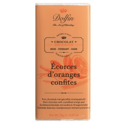 Noir 60% écorces d'oranges confites